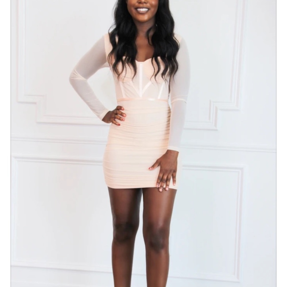 Cream dress